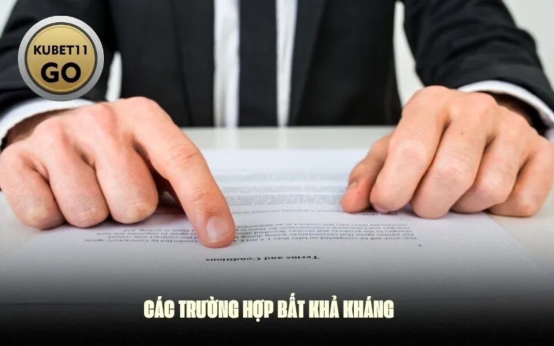 Các Trường Hợp Bất Khả Kháng