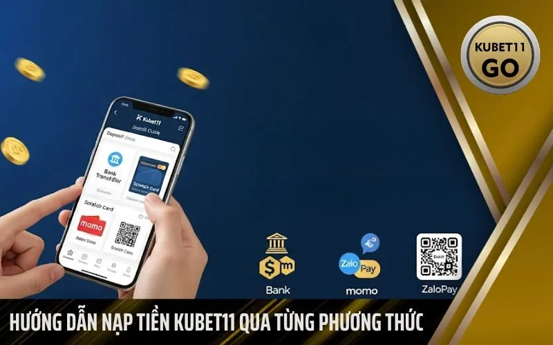 Hướng Dẫn Nạp Tiền Kubet11 Qua Từng Phương Thức